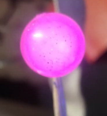 Soft Bead - Nukem Pink Flare Egg